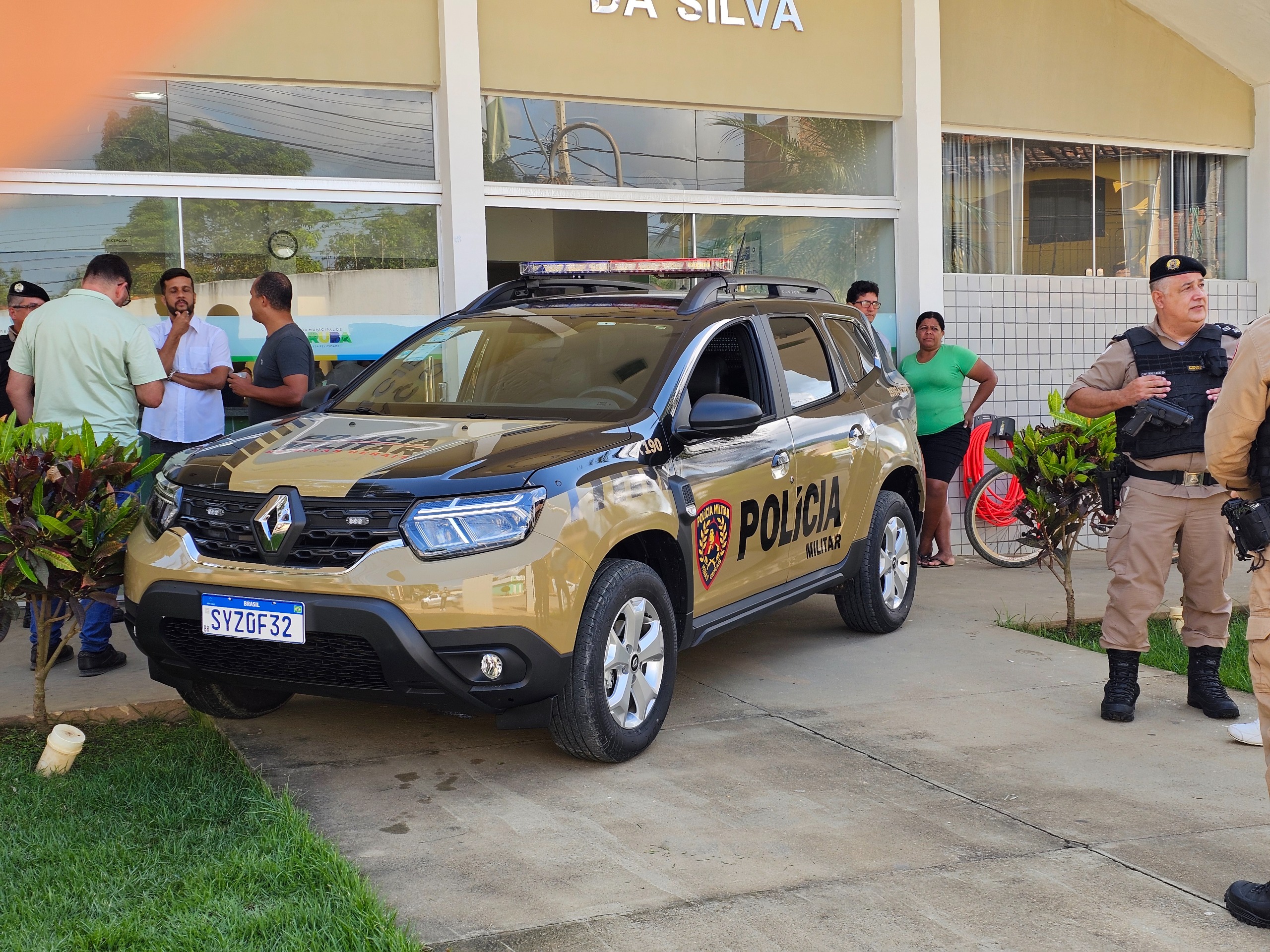 Taparuba reforça segurança pública com nova viatura para a Polícia Militar